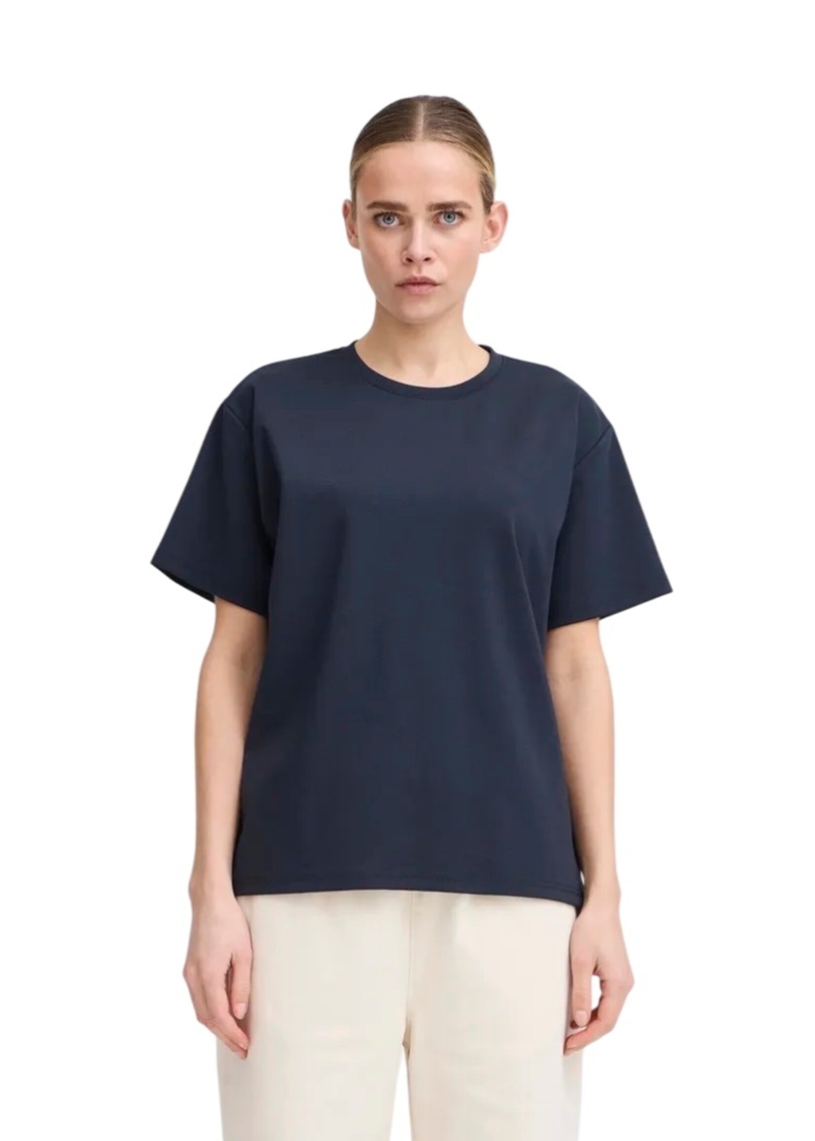 ICHI Ihkala shirt uni navy