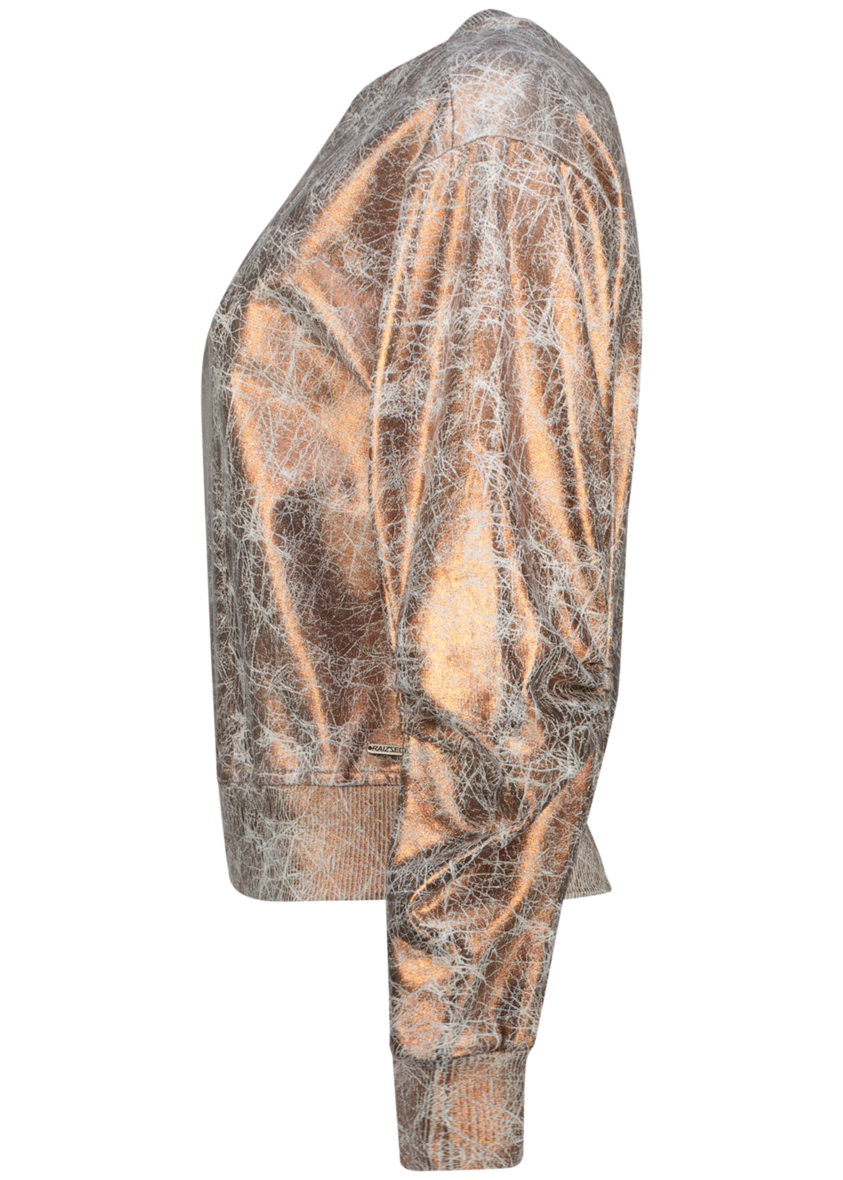 Raizzed sweater Ruma bronze metallic