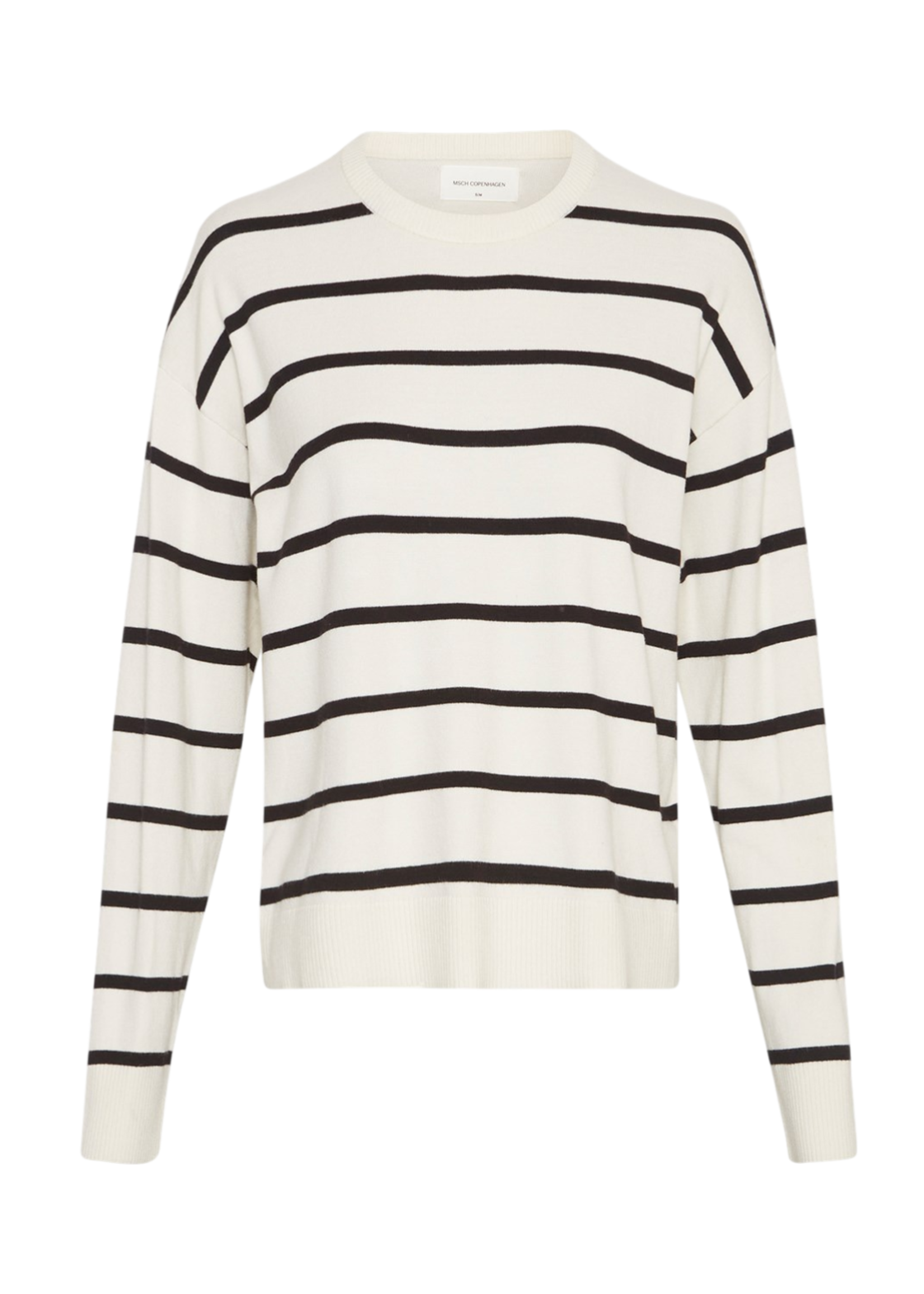 Moss Copenhagen Maura Rachelle pullover stripe black