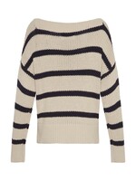 Moss Copenhagen Gladis Jillena oullover stripe navy