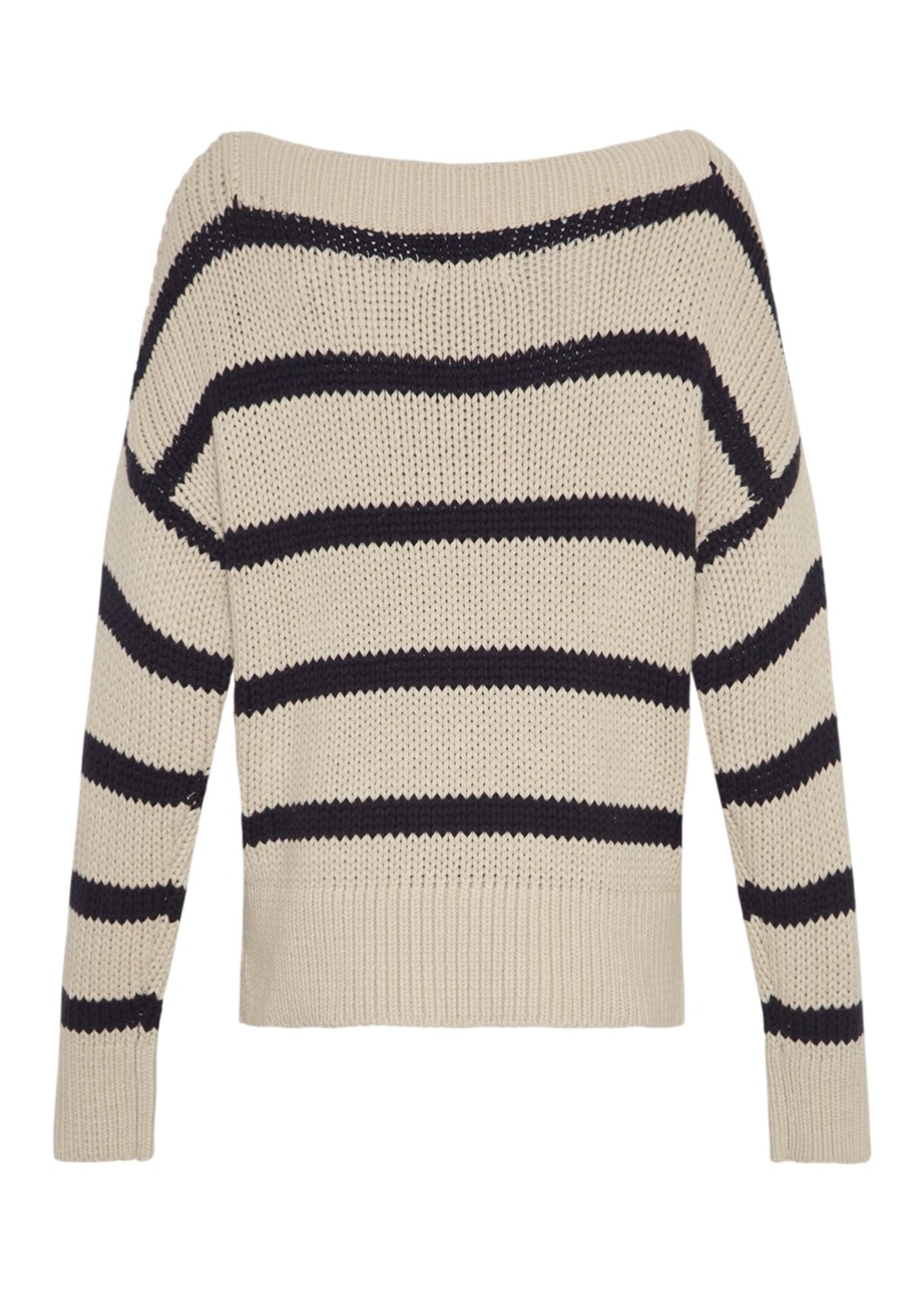 Moss Copenhagen Gladis Jillena oullover stripe navy