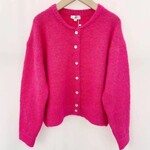 Vest gebreid Lara roze