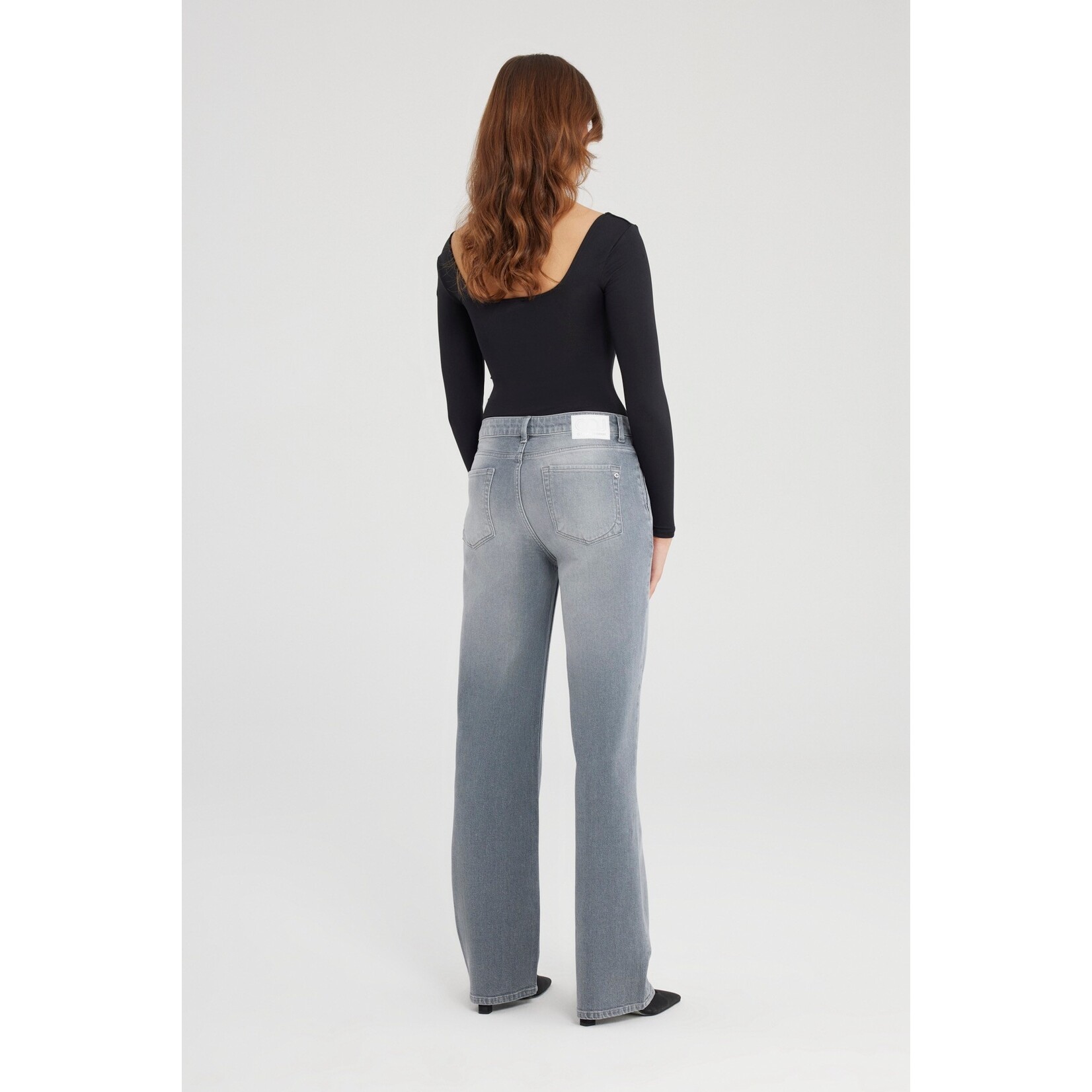 C.O.J. COJ straight jeans Nova grey