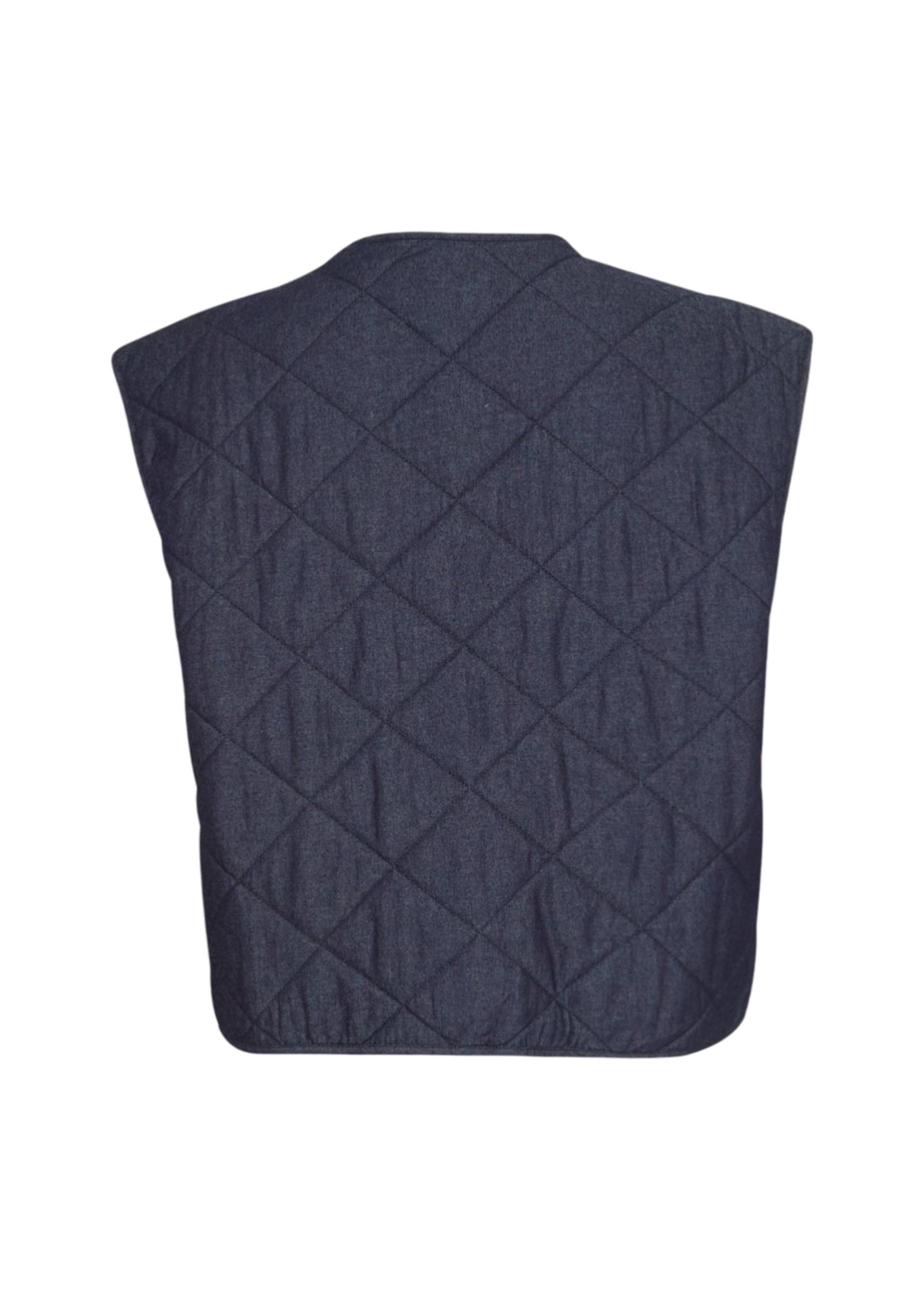 Moss Copenhagen Meika Lysandra gilet blue