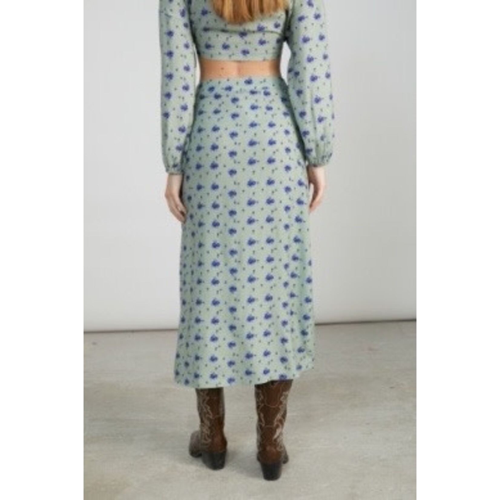 24Colours 24Colours rok Fleur groen