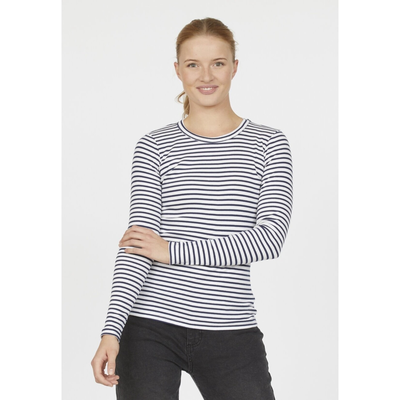 Sisters Point Eike LS stripe navy