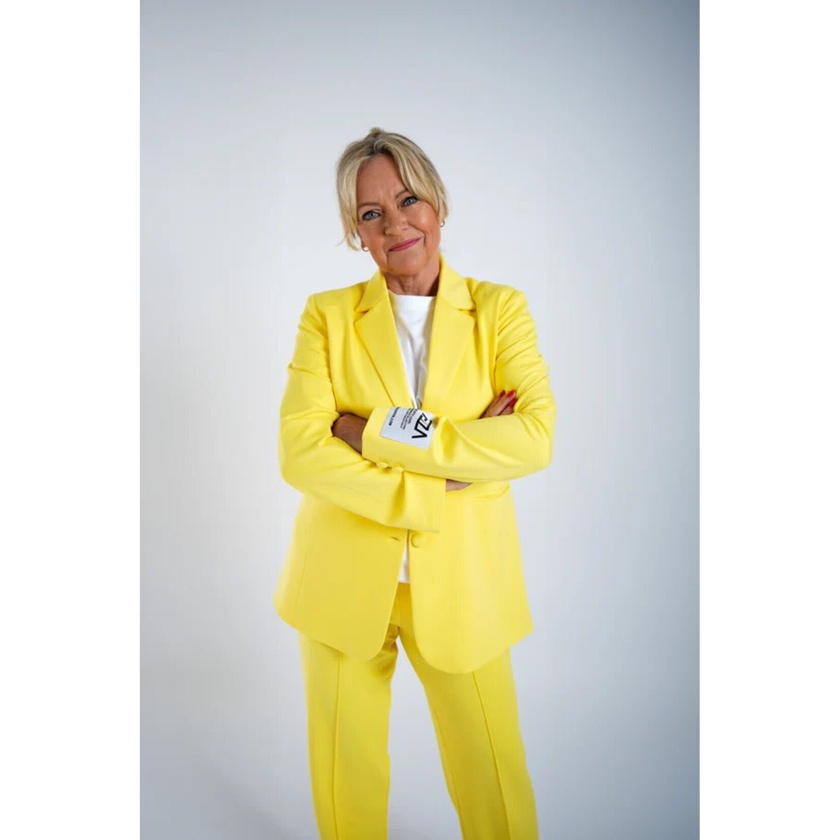 Tezza Fashion Tezza Blazer yellow
