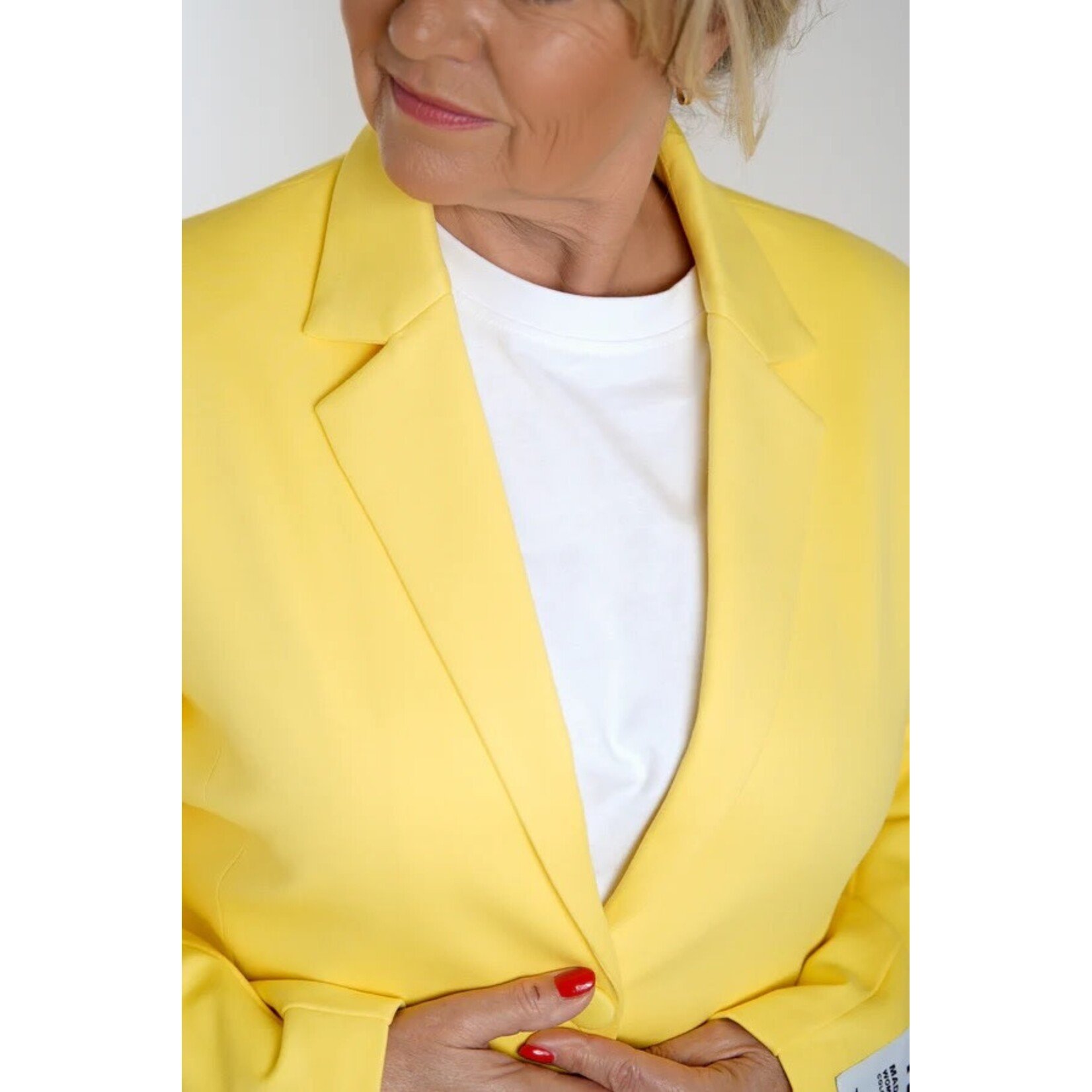Tezza Fashion Tezza Blazer yellow