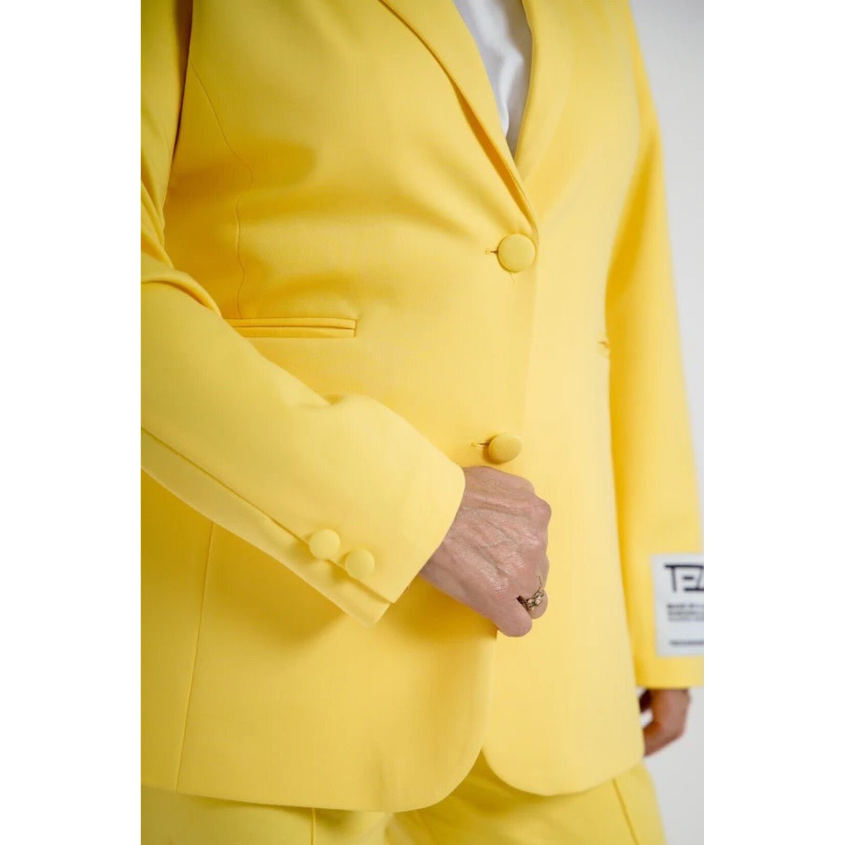 Tezza Fashion Tezza Blazer yellow