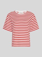 Moss Copenhagen Kemba Bahara SS shirt stripe red