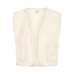 ICHI Ihjalia gilet denim white