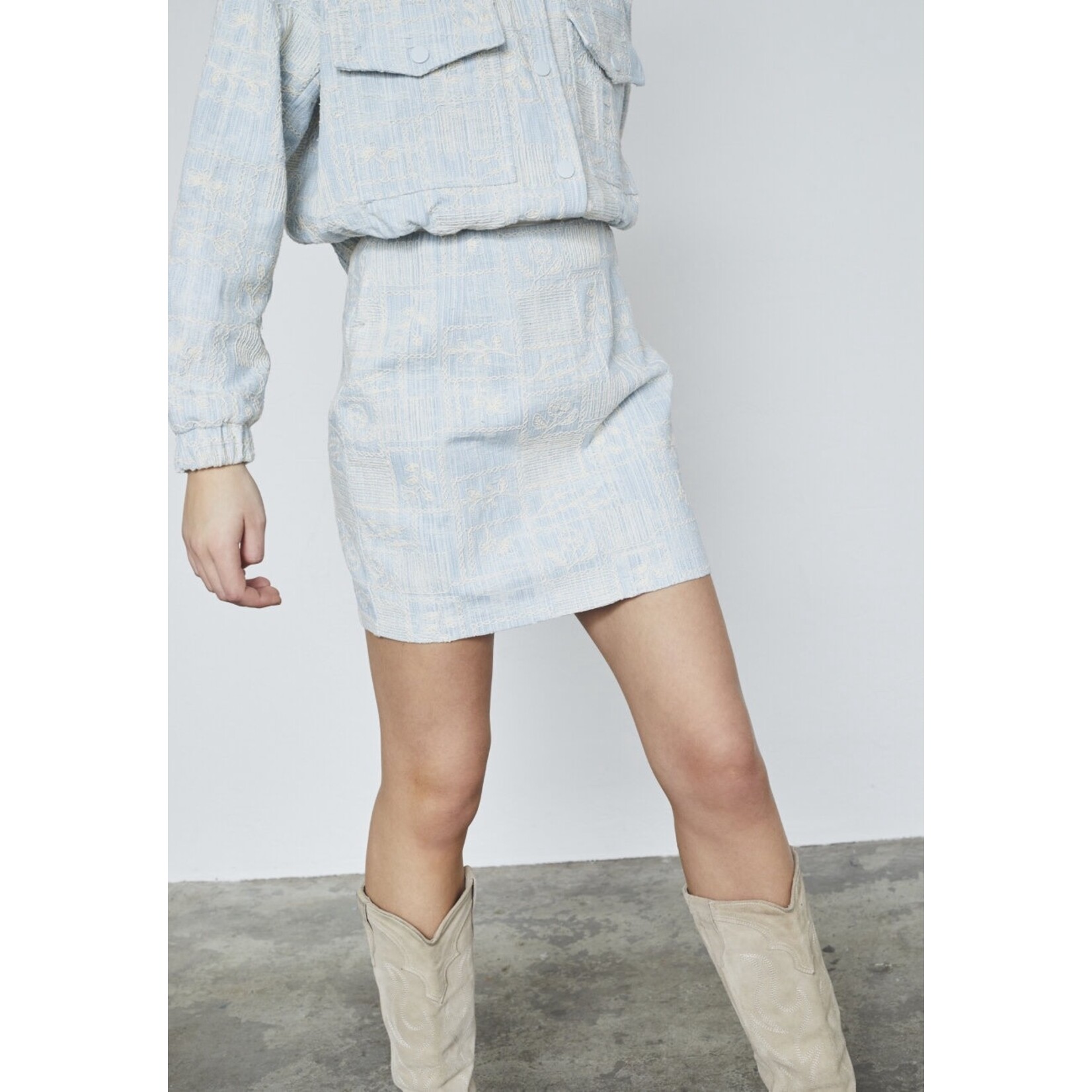 Sisters Point Skirt Newa denim