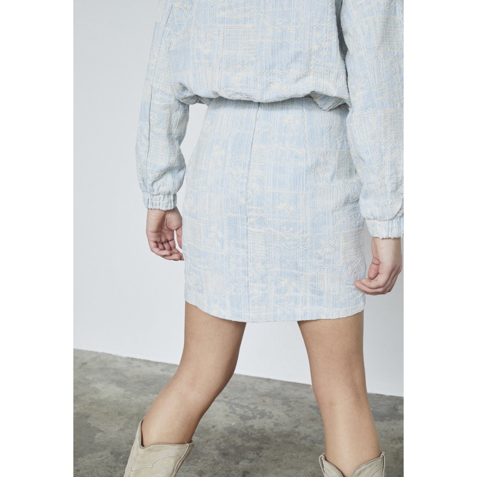 Sisters Point Skirt Newa denim