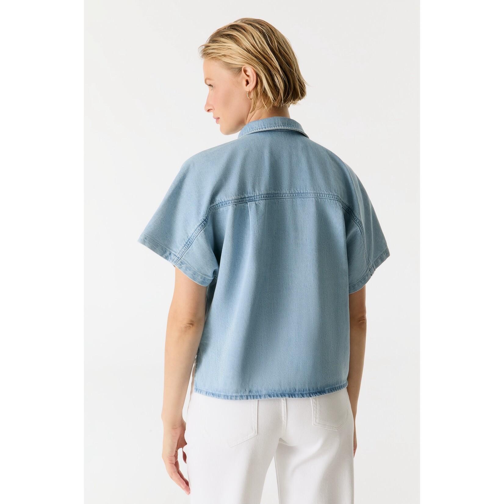 C.O.J. COJ blouse Jennifer light denim