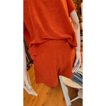 Tezza Fashion Tezza Badstof short Coral