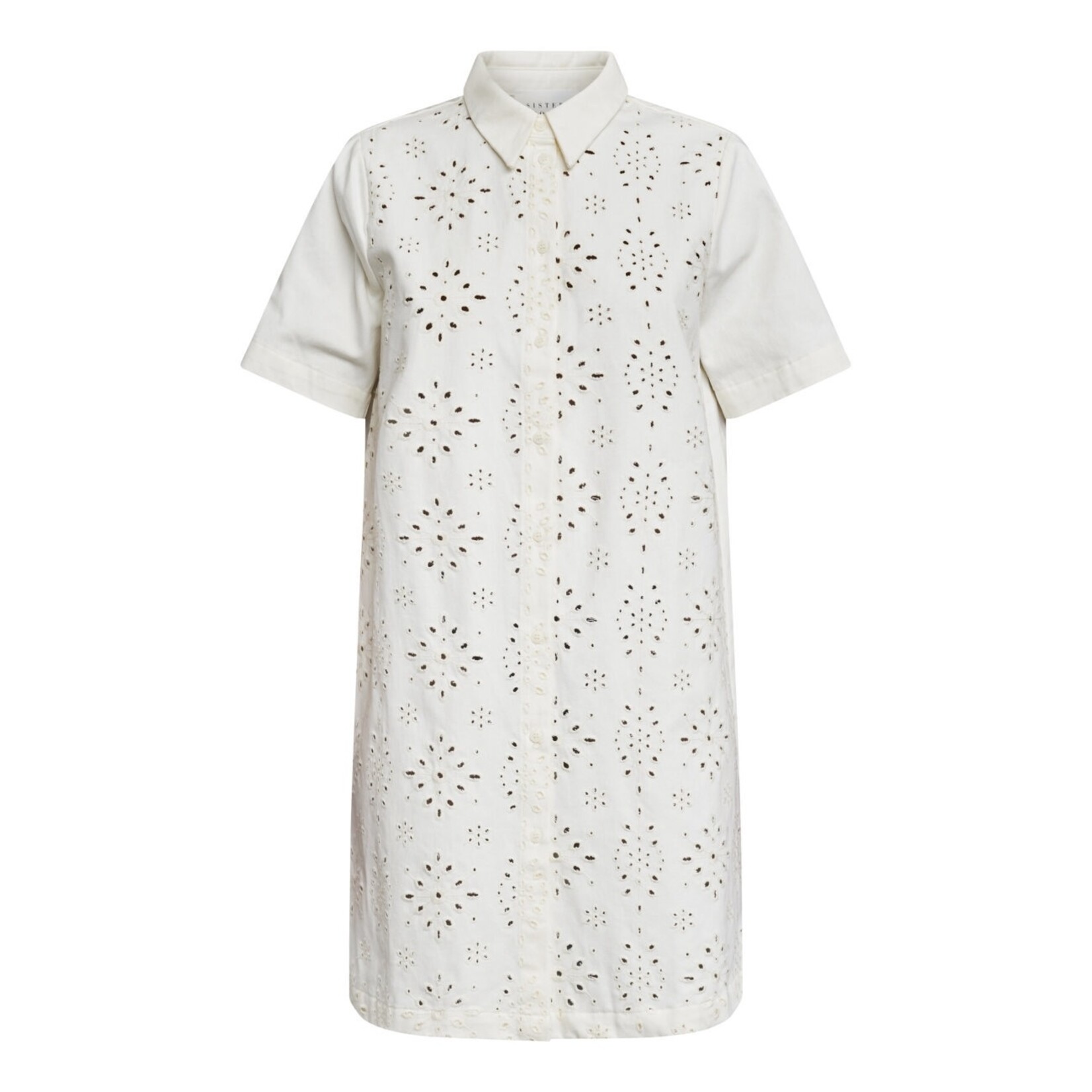 Sisters Point Denim dress Elsana cream