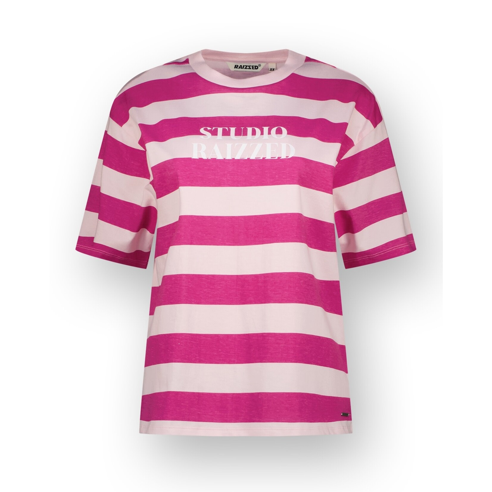 Raizzed t-shirt Chisa streep roze