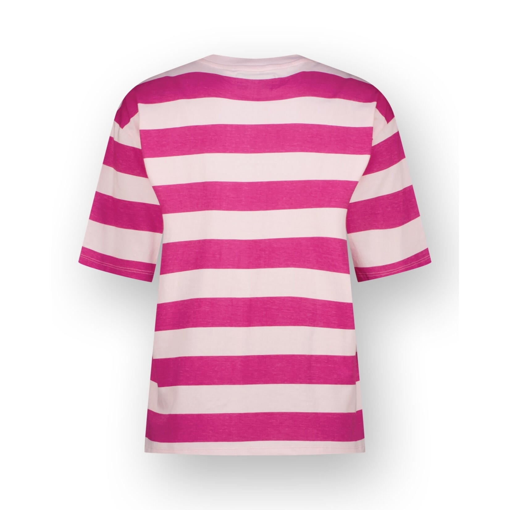 Raizzed t-shirt Chisa streep roze