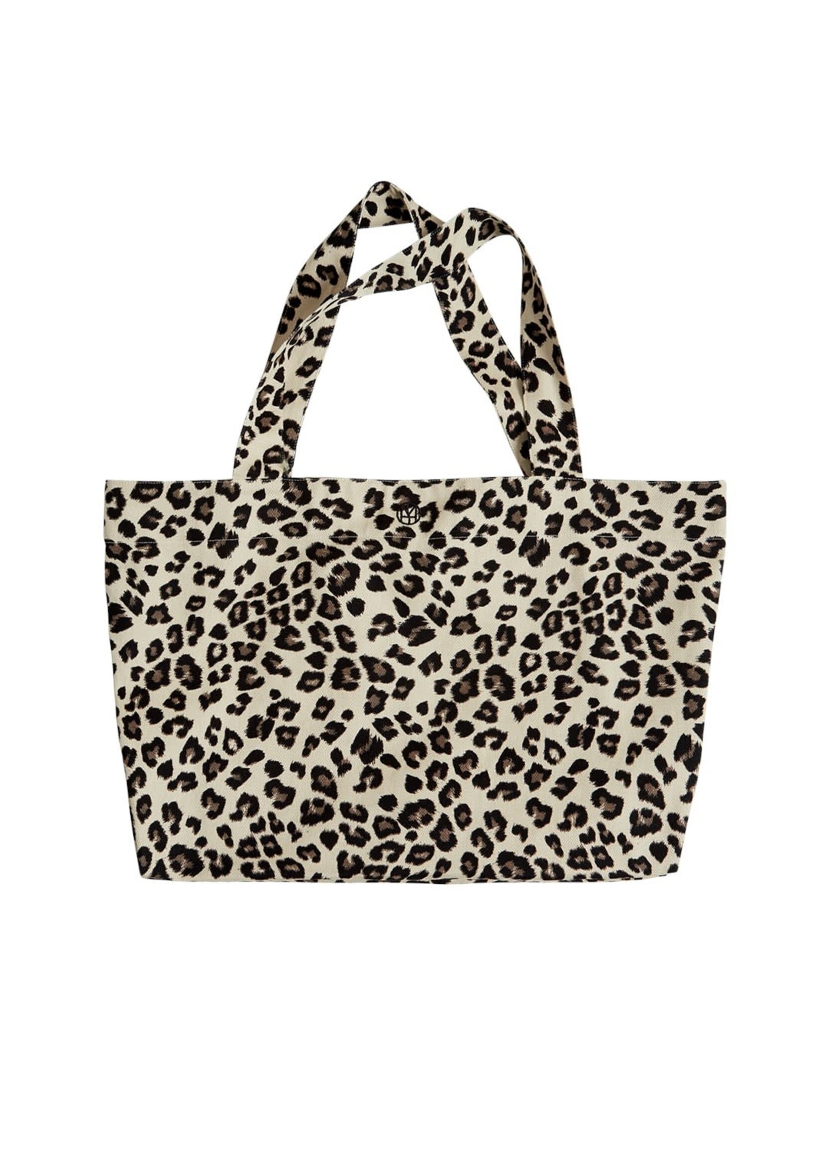 Moss Copenhagen Sage tote bag leopard