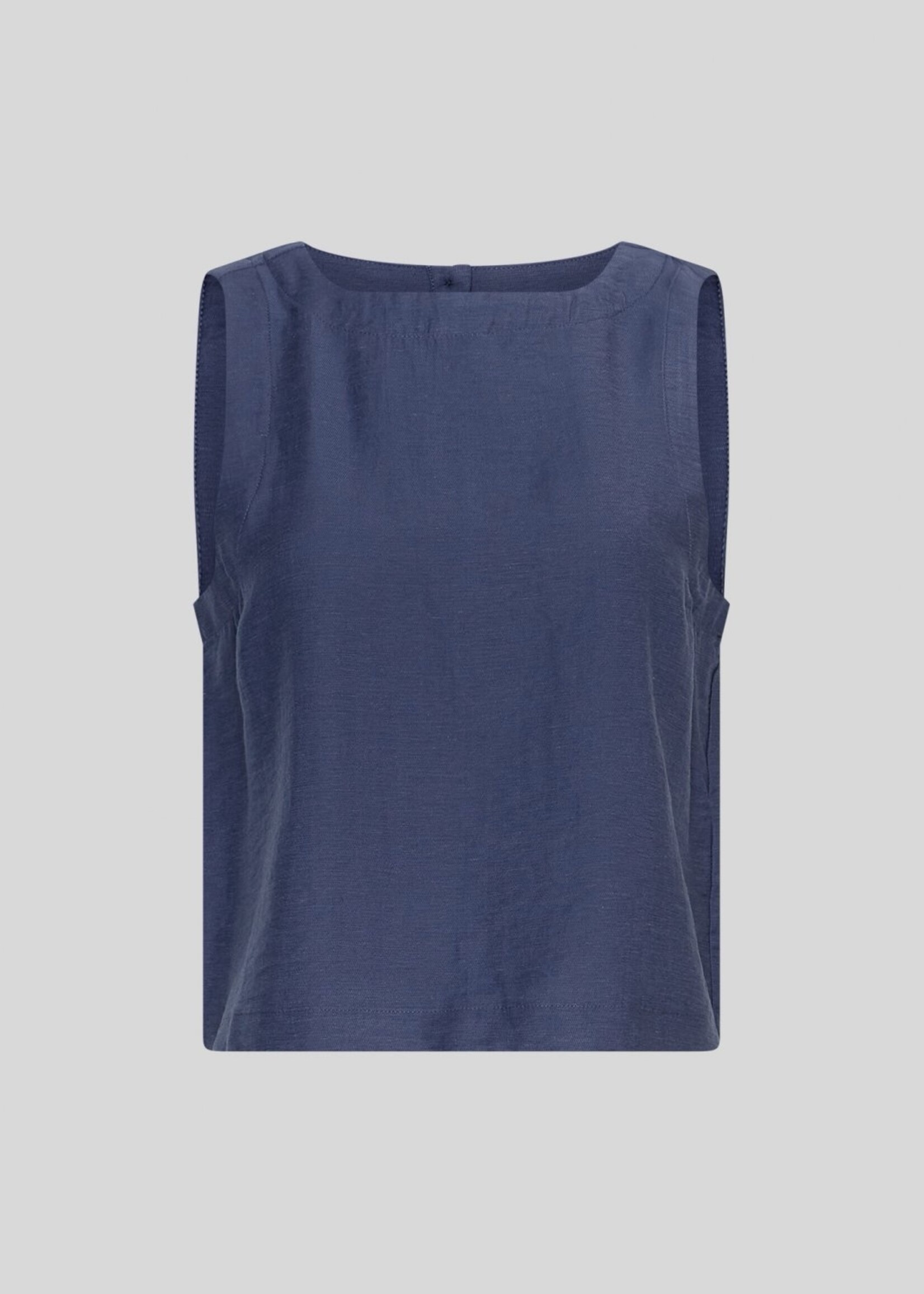 Moss Copenhagen Disa SL top blue