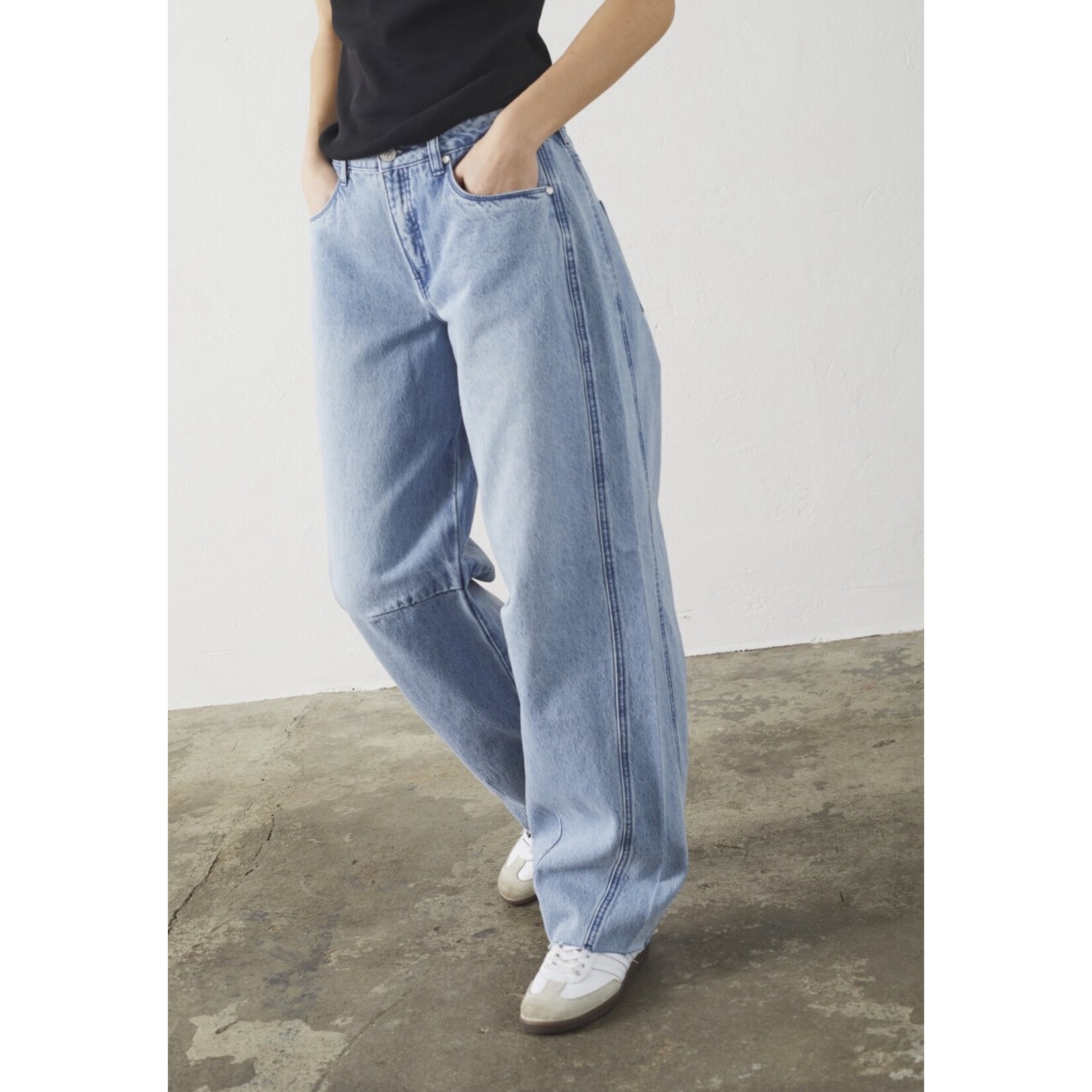Sisters Point Filia jeans wide blue