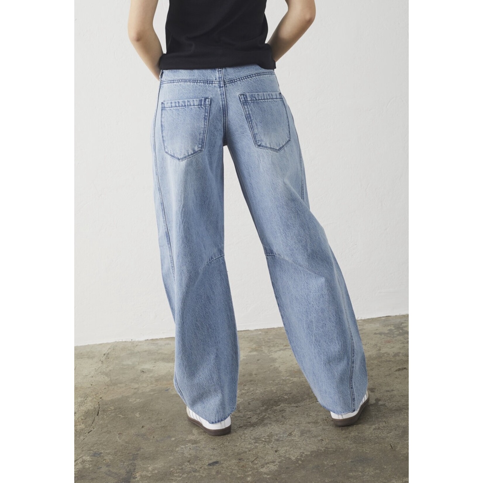 Sisters Point Filia jeans wide blue