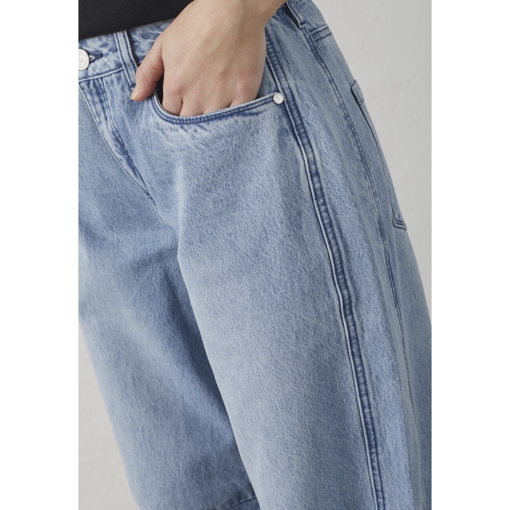 Sisters Point Filia jeans wide blue
