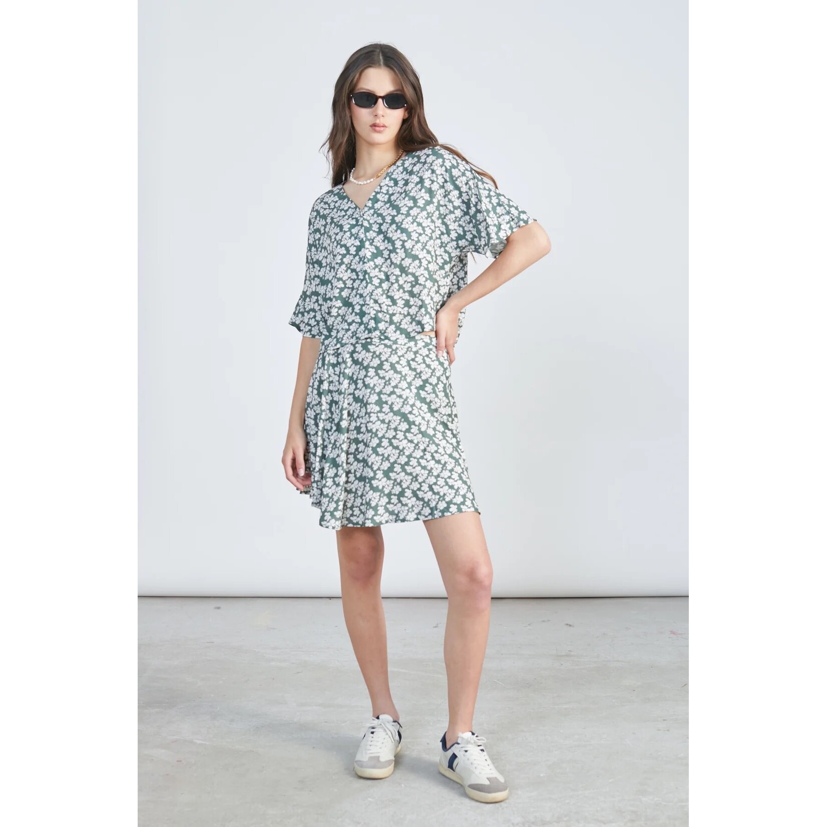 24Colours 24Colours rok Lisa Flower Green