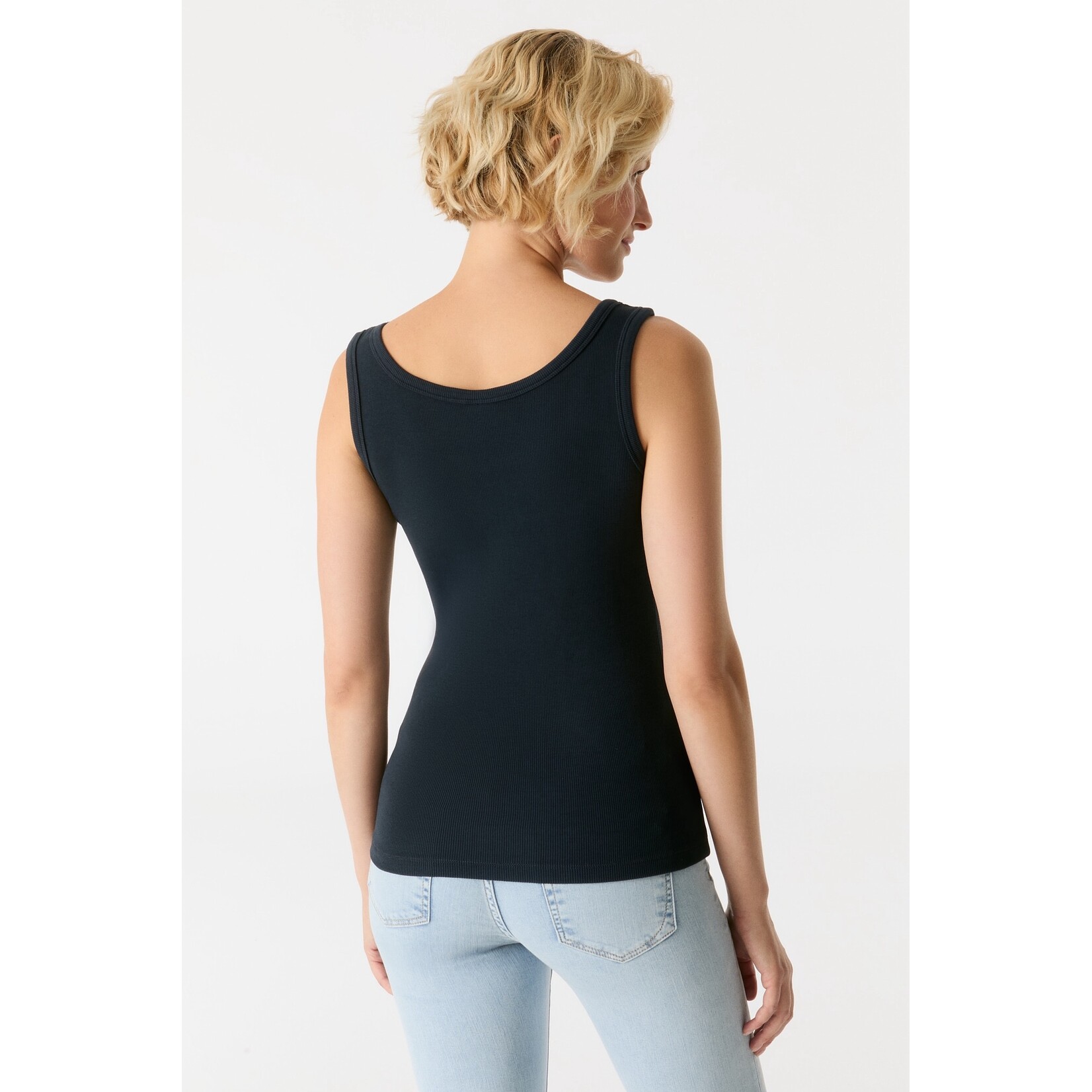 C.O.J. COJ top Olivia Navy