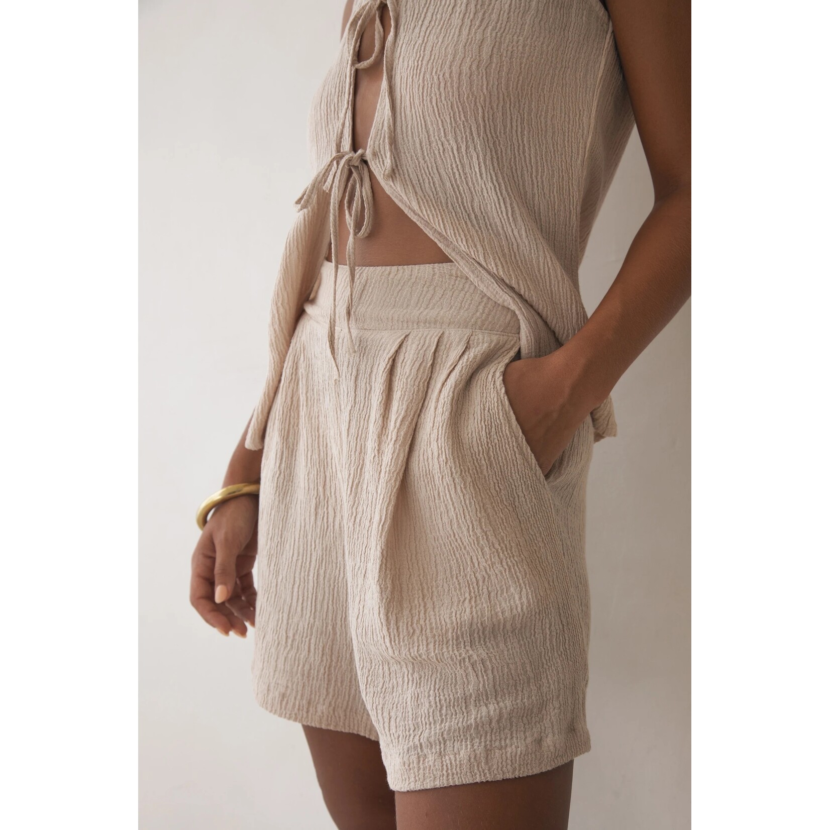 Berawa Luxe Berawa Kala Shorts natural