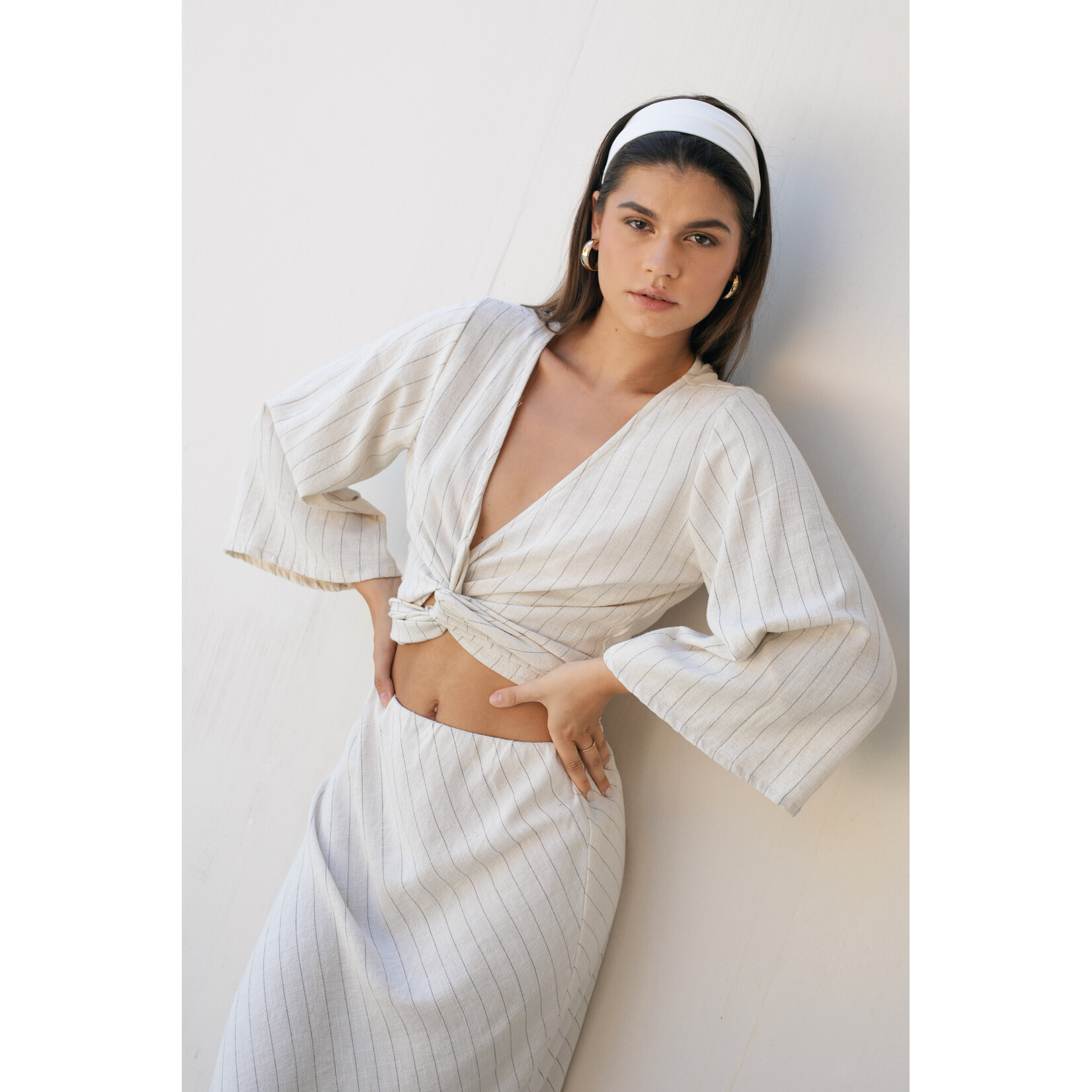 Berawa Luxe Berawa Lauren skirt natural