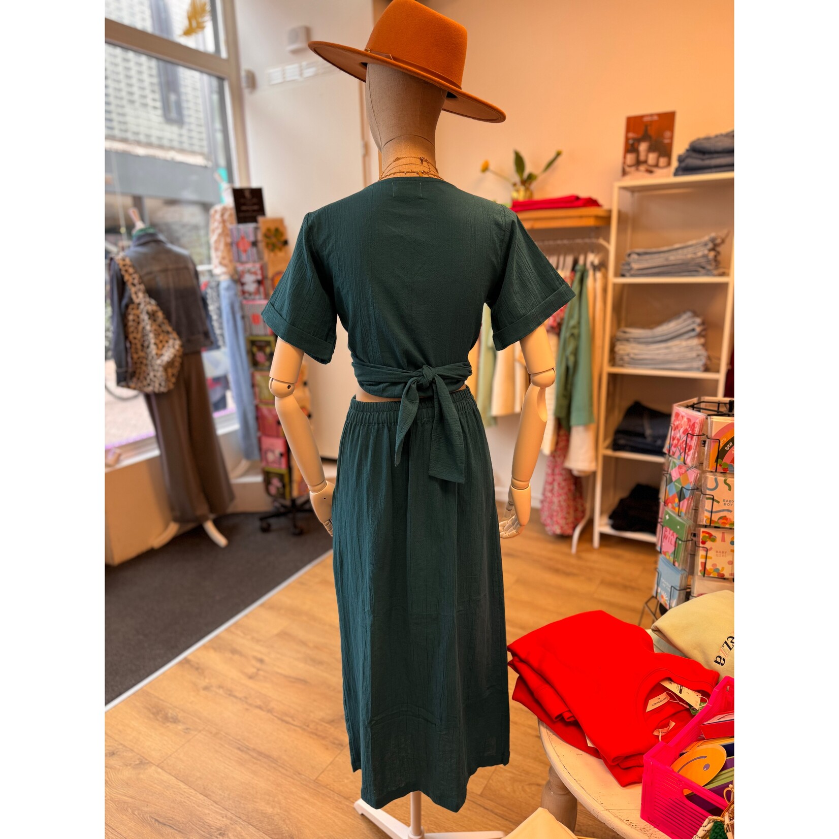 Berawa Luxe Berawa Kokomo skirt teal