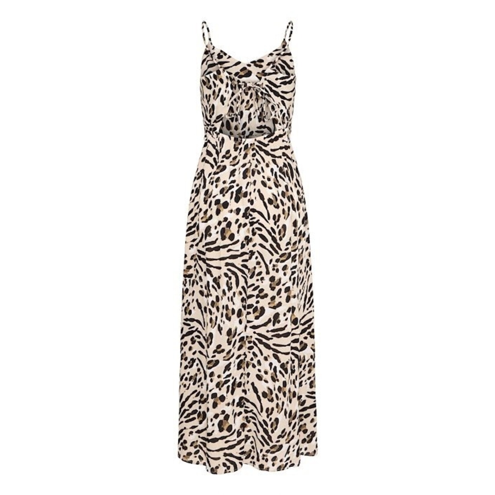 ICHI Ihmarrakech dress19 animal print