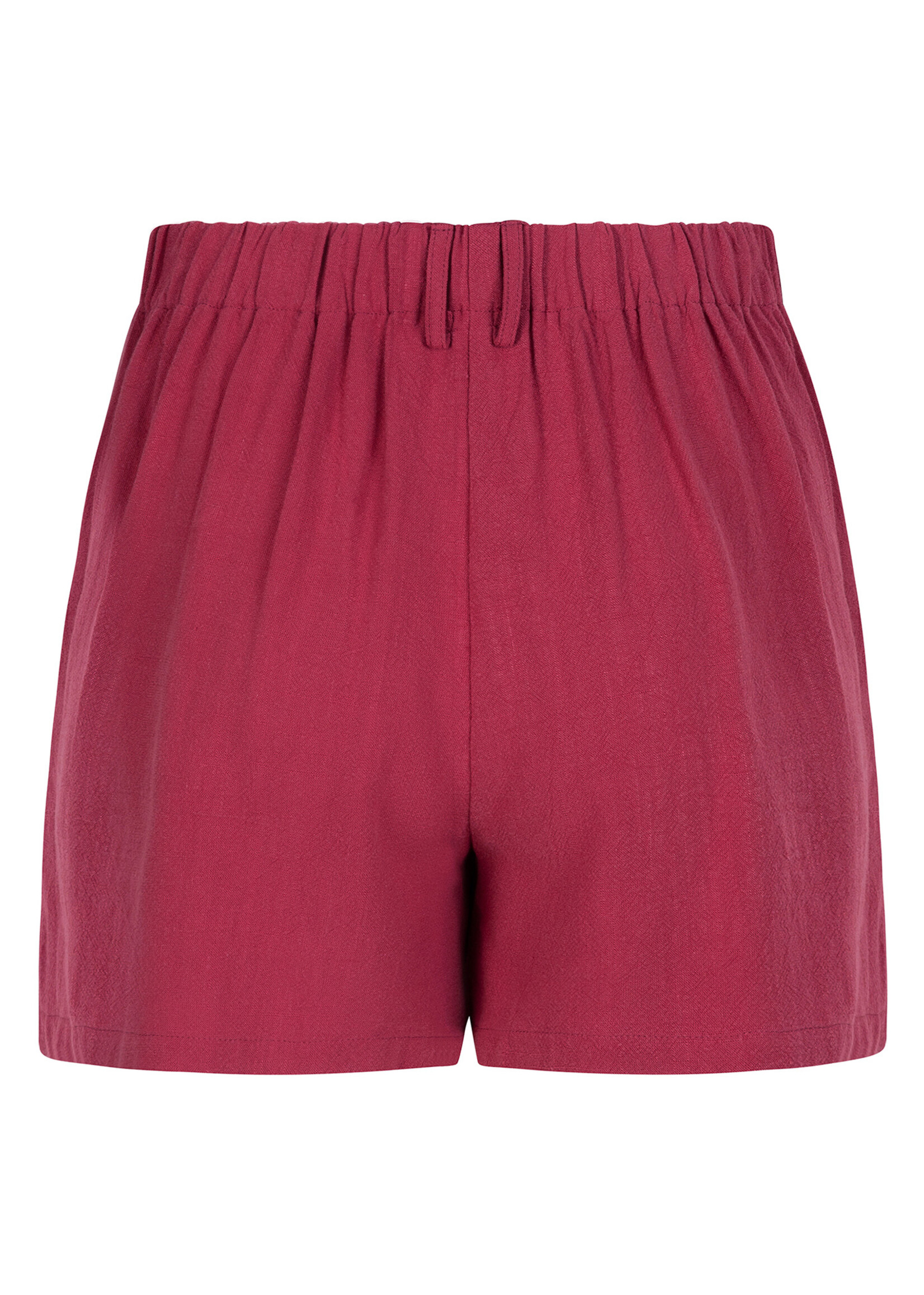 Ydence short Anita wine red