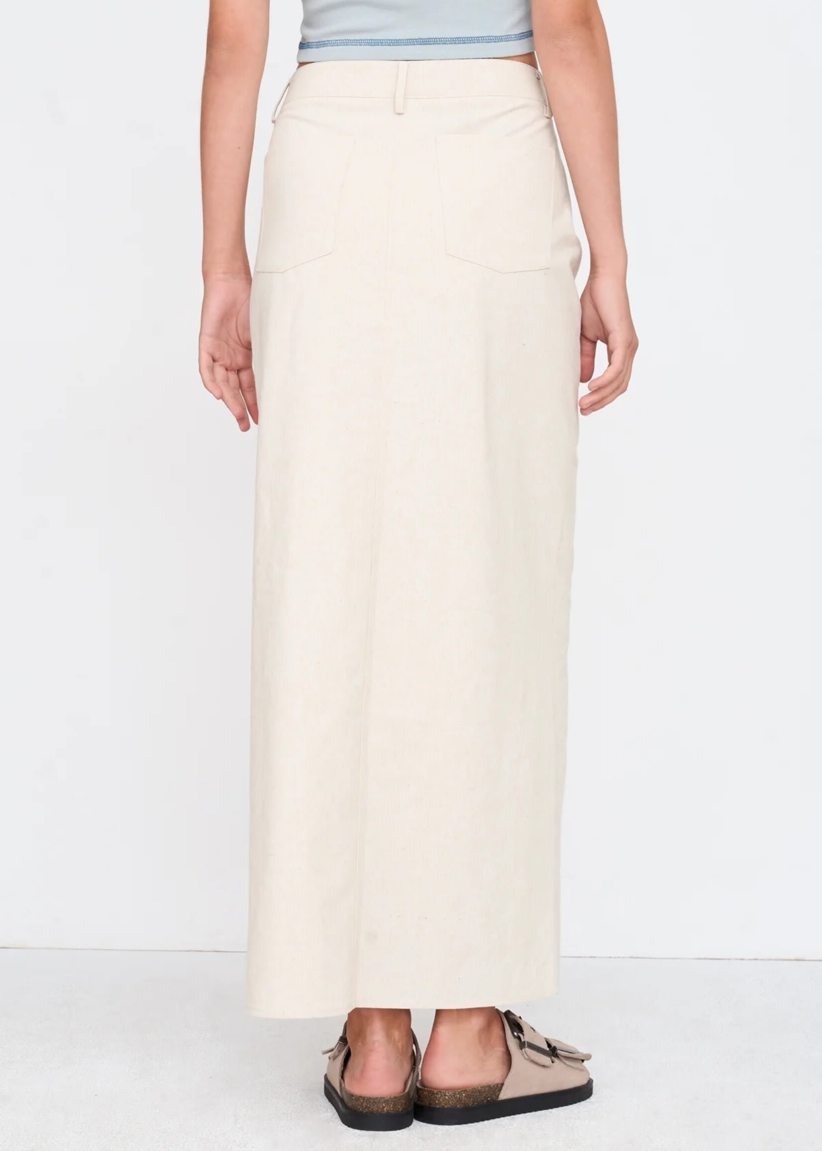 24Colours 24Colours lange rok Kay beige