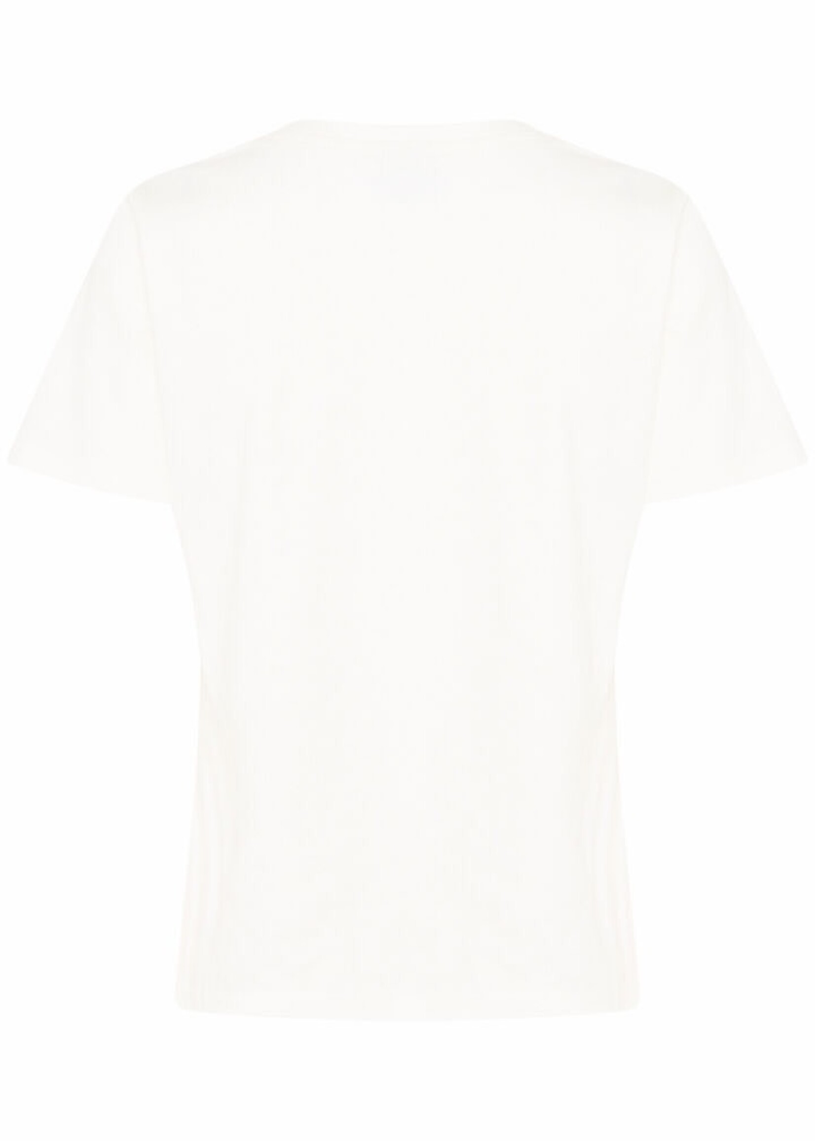 ICHI t-shirt Ihpalmer V wit