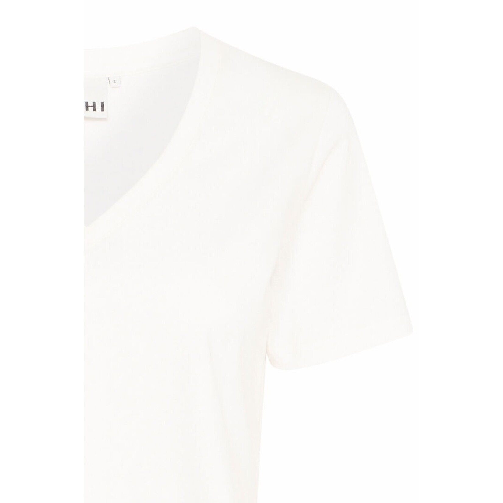 ICHI t-shirt Ihpalmer V wit