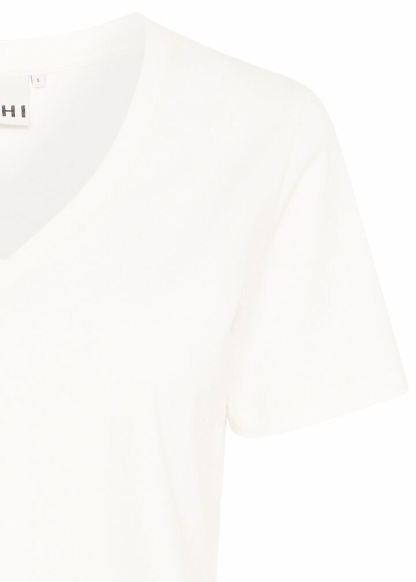 ICHI t-shirt Ihpalmer V wit