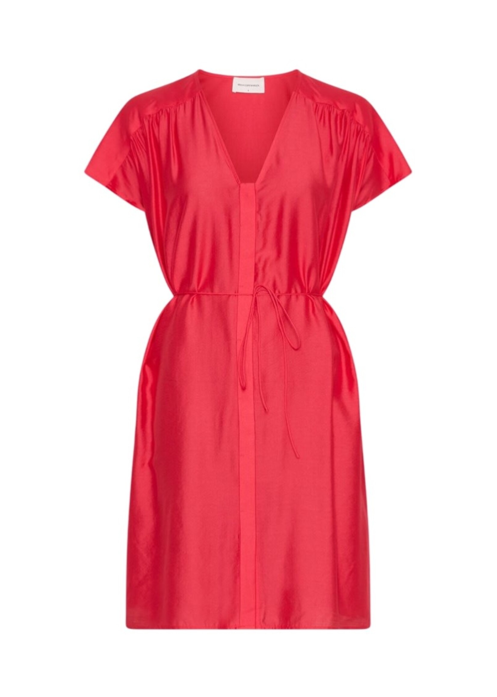 Moss Copenhagen Dakota zomerjurk roze rood