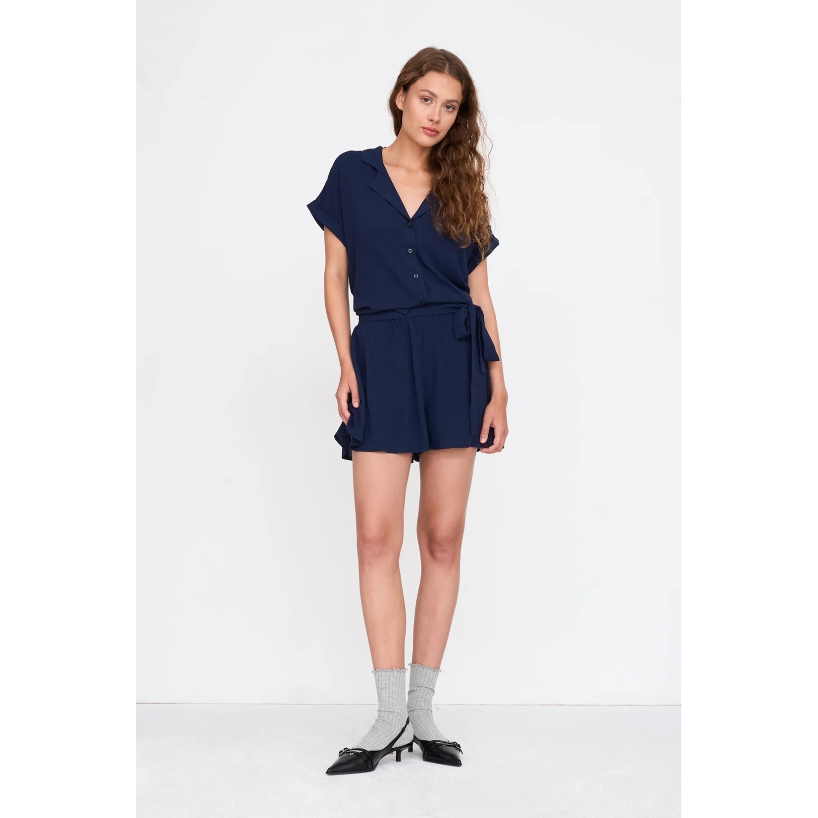 24Colours 24Colours shorts Romanie navy