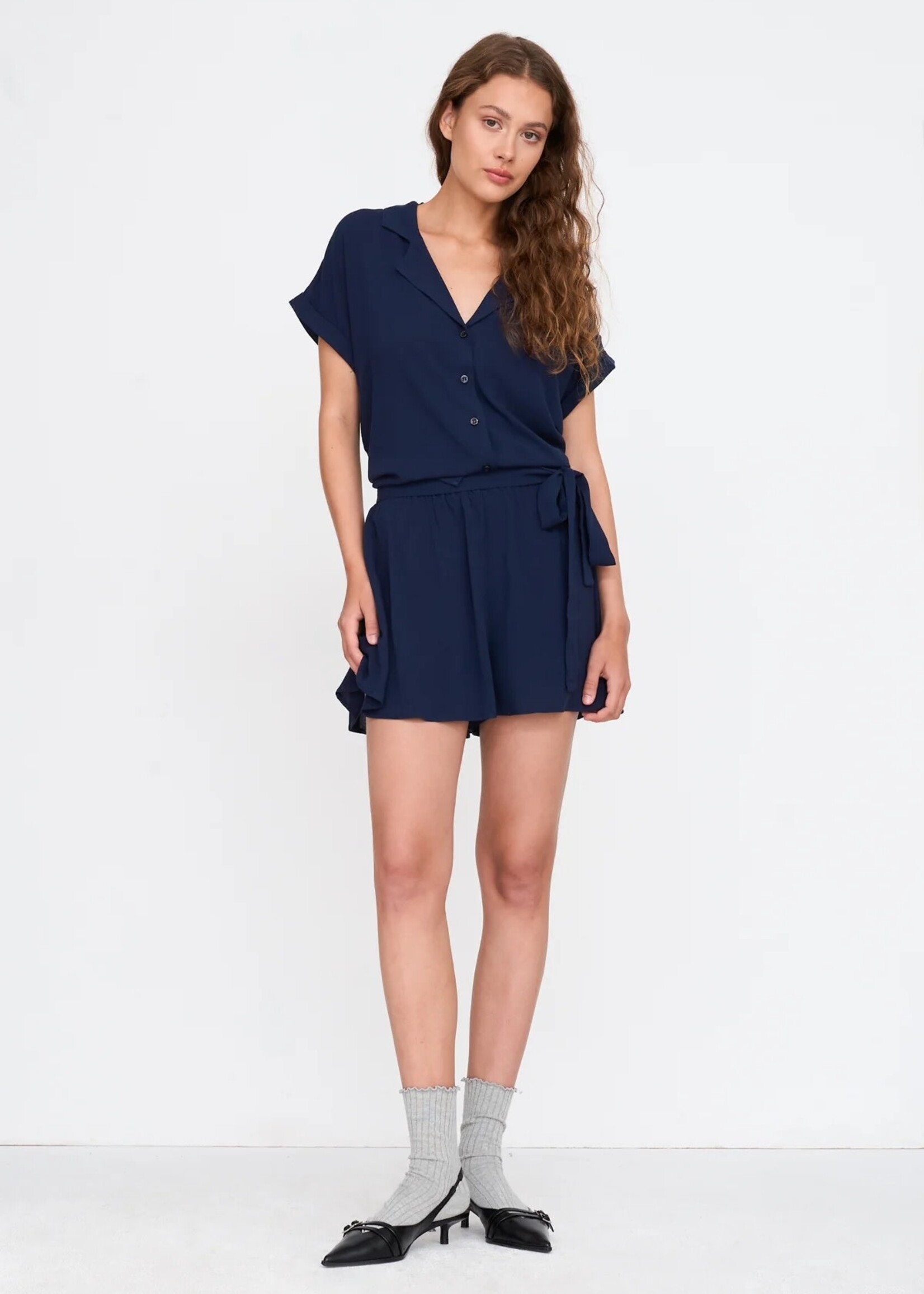 24Colours 24Colours shorts Romanie navy