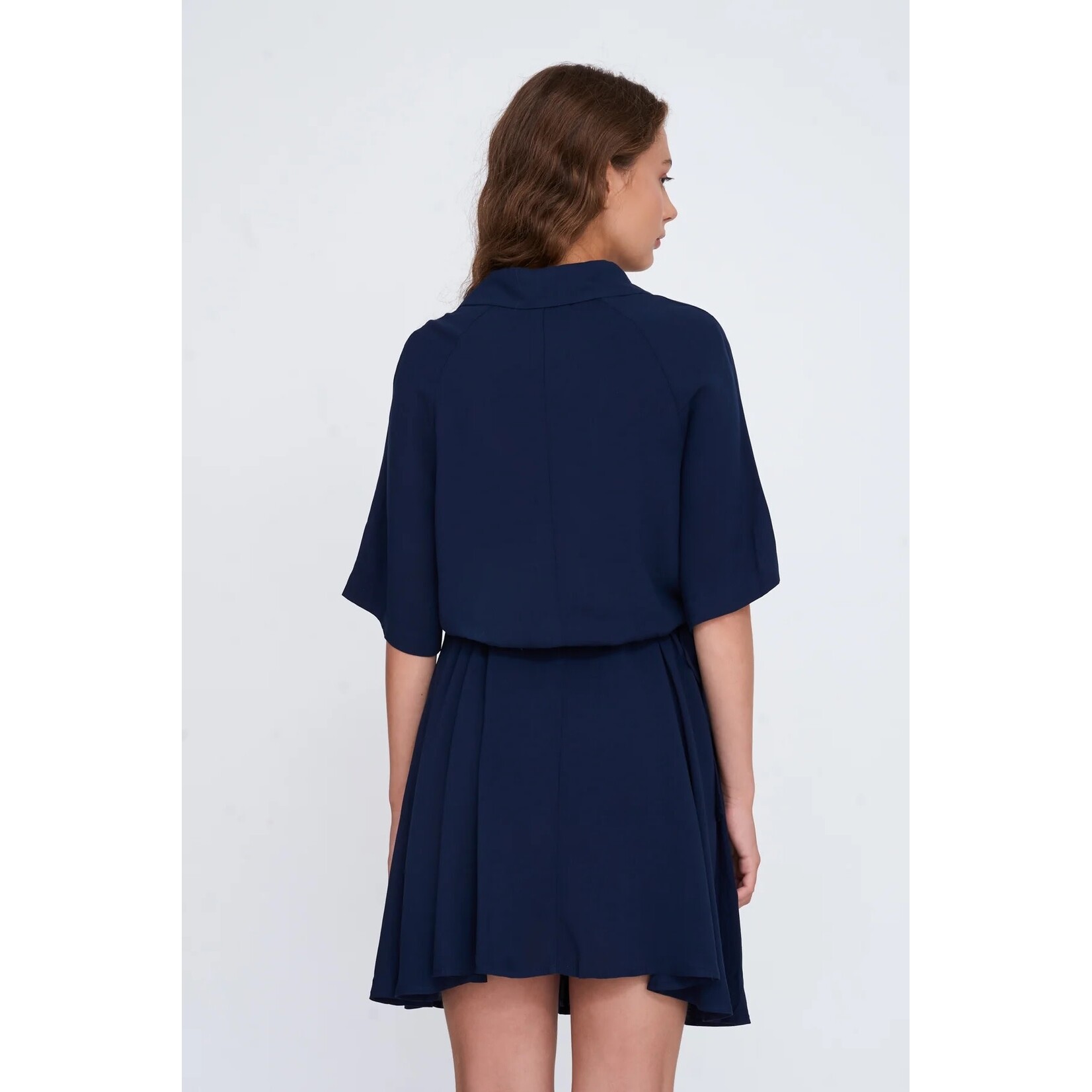 24Colours 24Colours zomerjurk Romanie navy