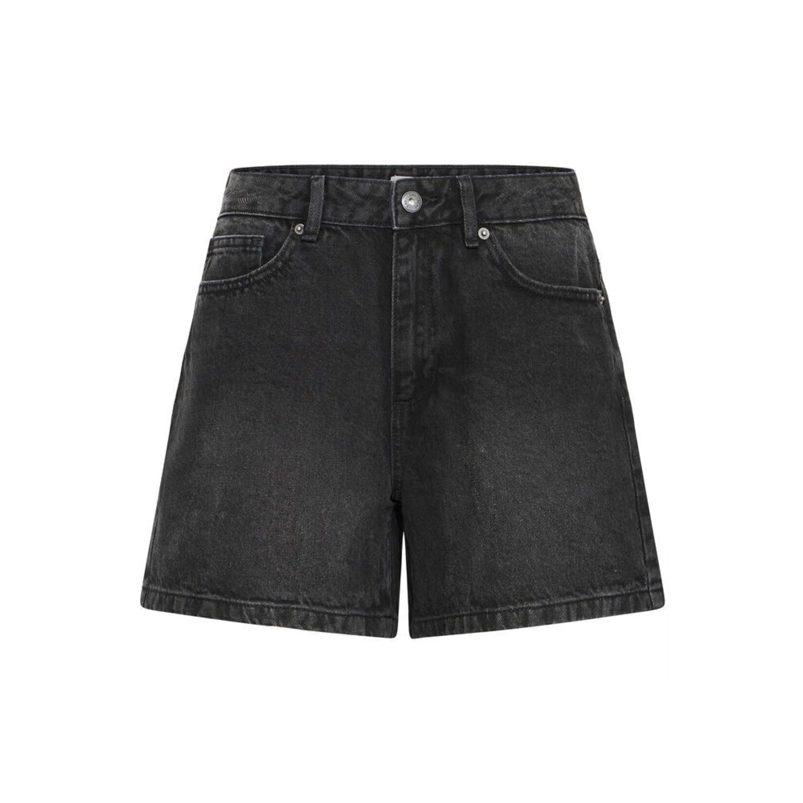 ICHI Ihaveny denim short zwart