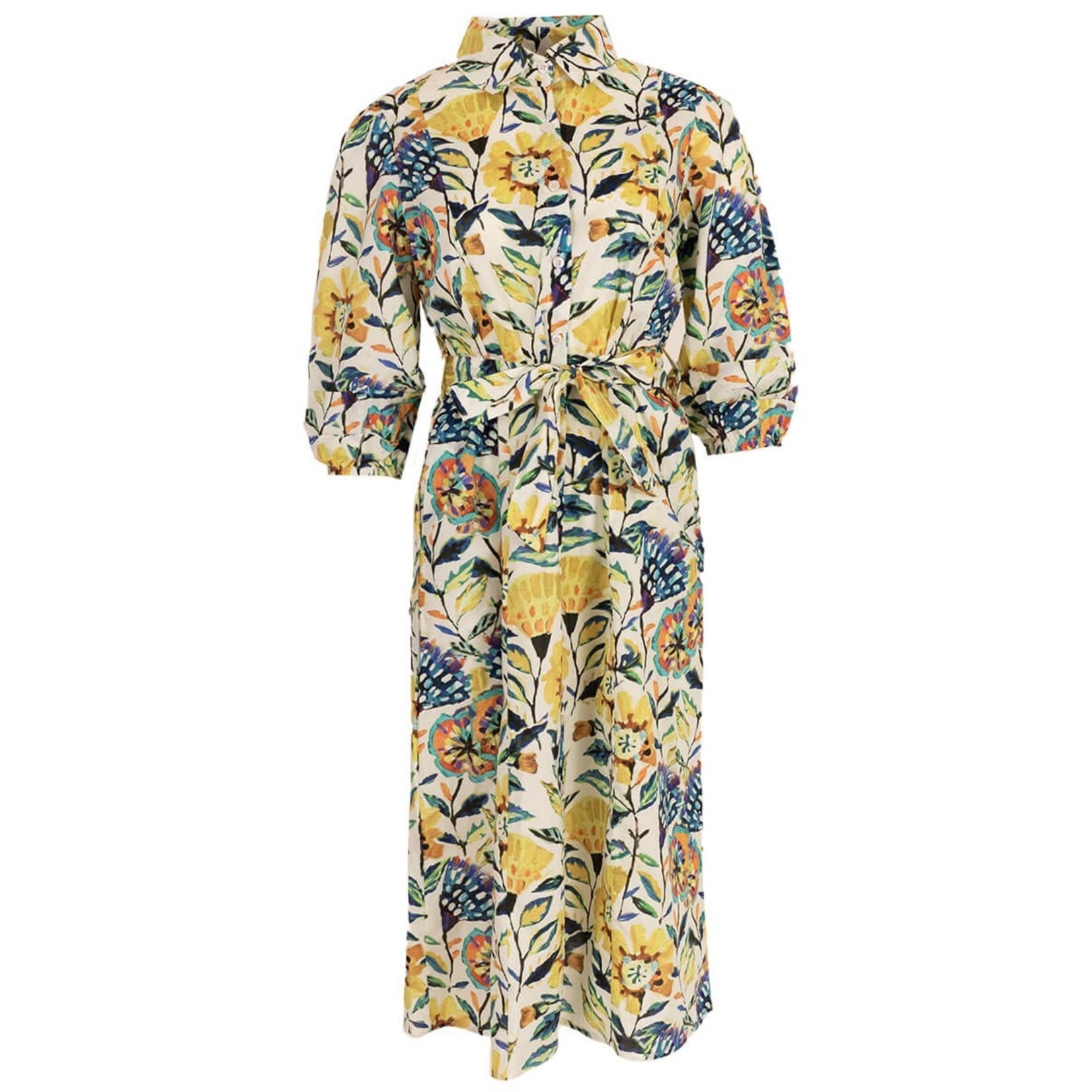 Overhemd jurk Summer flower