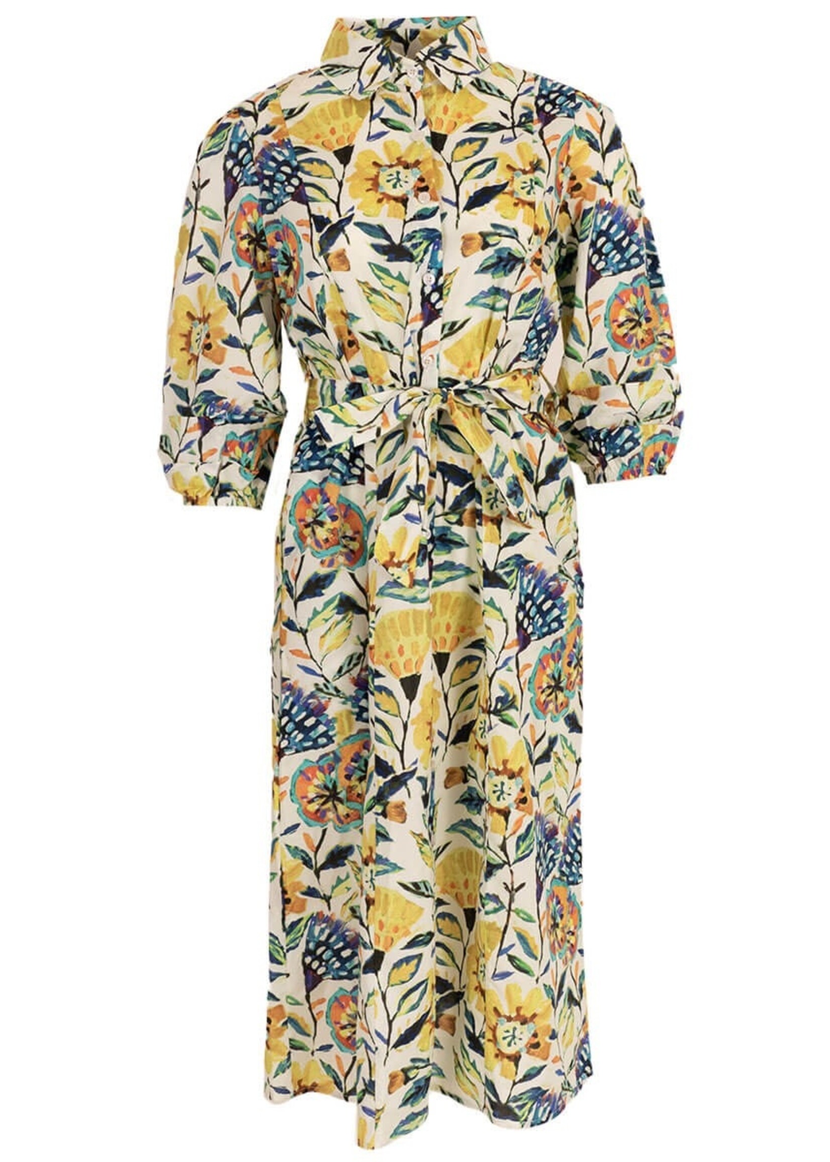 Overhemd jurk Summer flower