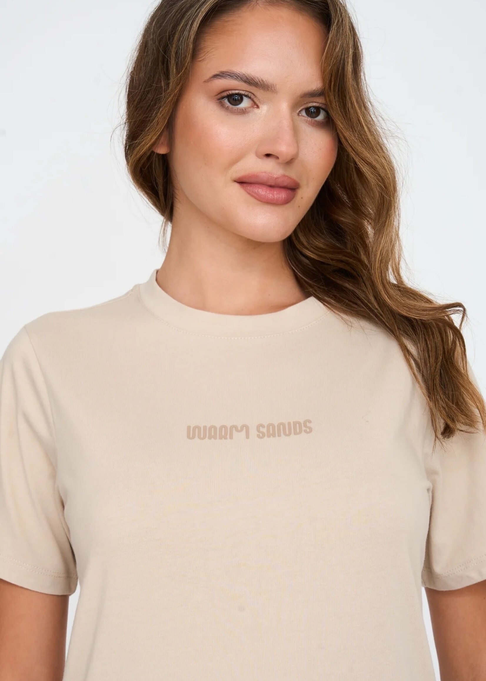 24Colours 24Colours T-shirt Chriss beige