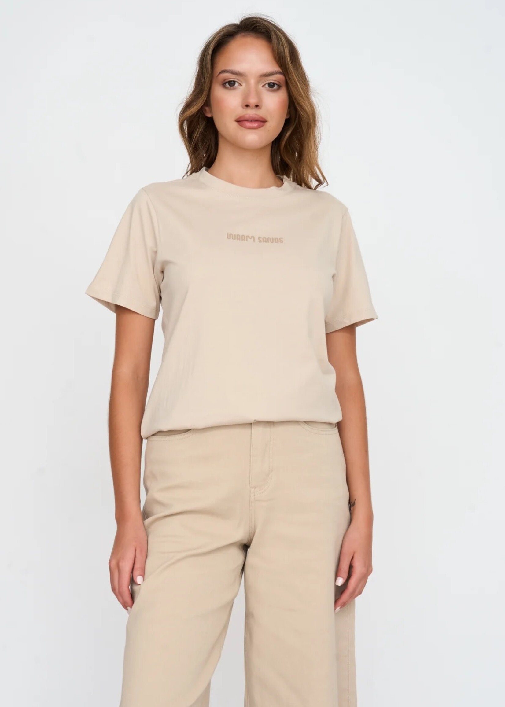 24Colours 24Colours T-shirt Chriss beige
