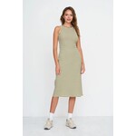 24Colours 24Colours hemdjurk streep Luna groen