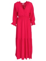 Maxi jurk Wendy fuchsia