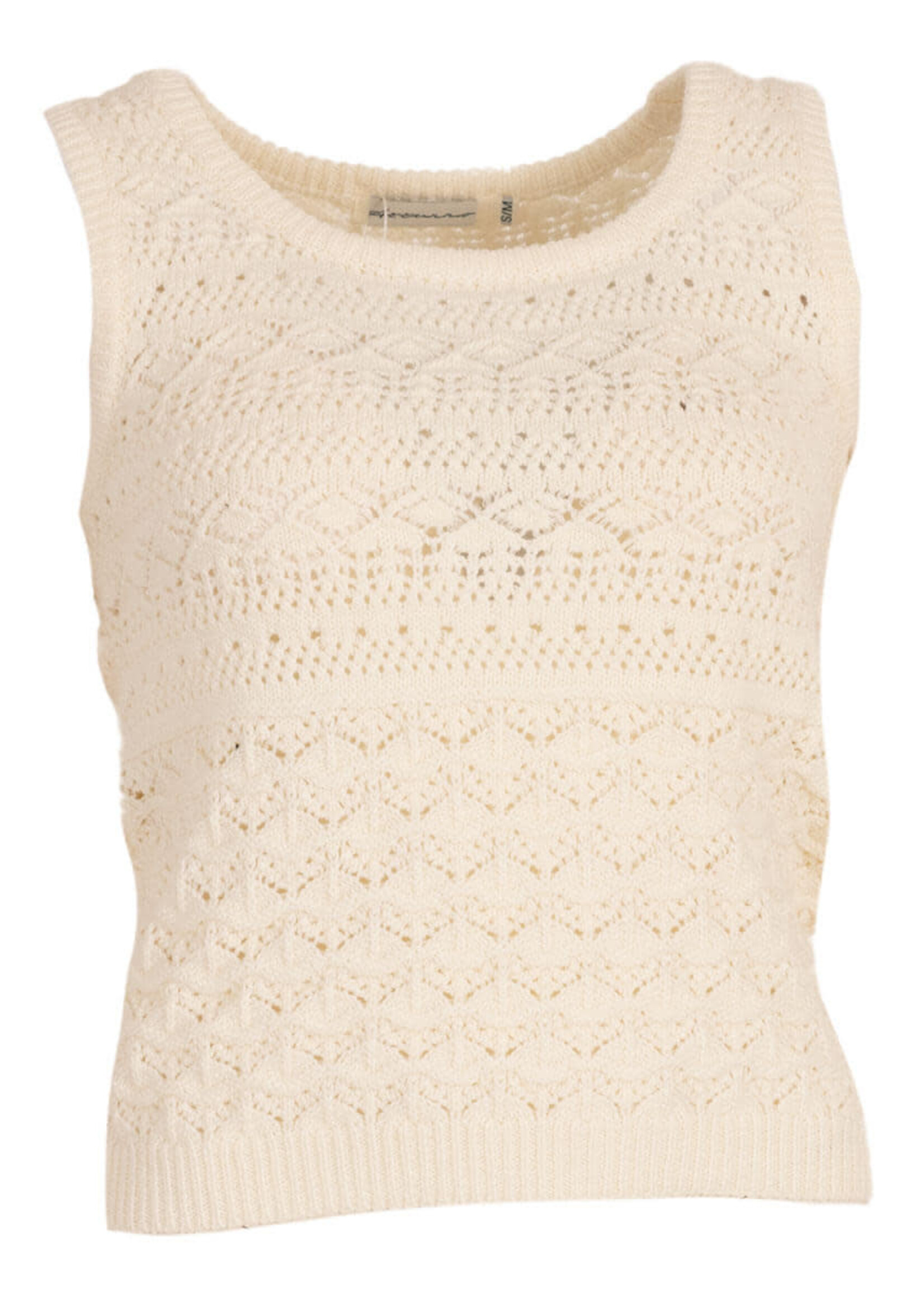 Top Fenna kant off white